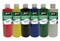 Sax Versatemp Washable Heavy-Bodied Tempera Paint, 1 Pint Bottles, Assorted Colors, Set of 6
